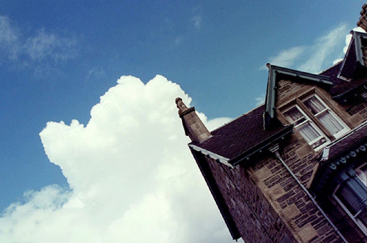 It's a sunny day in Scotland