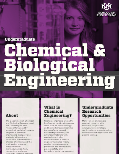 UNM Undergraduate Chemical Engineering Program Detail